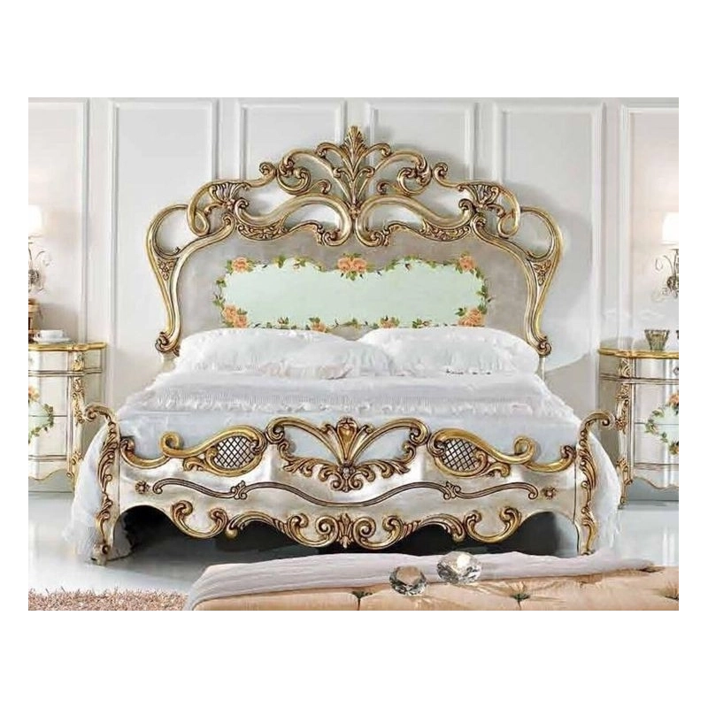 Queen - Classic bed for master bedroom Furniture White-Labeled