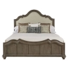 Double - Art Classic Hand Carved Painted Bed Furniture Supplier