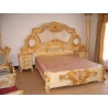 Double XL - Art Classic Hand Carved Painted Bed Furniture Jepara