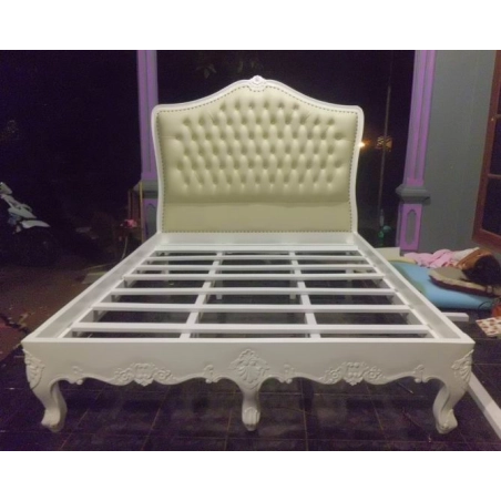 King - Art Classic Hand Carved Painted Bed Furniture Supplier
