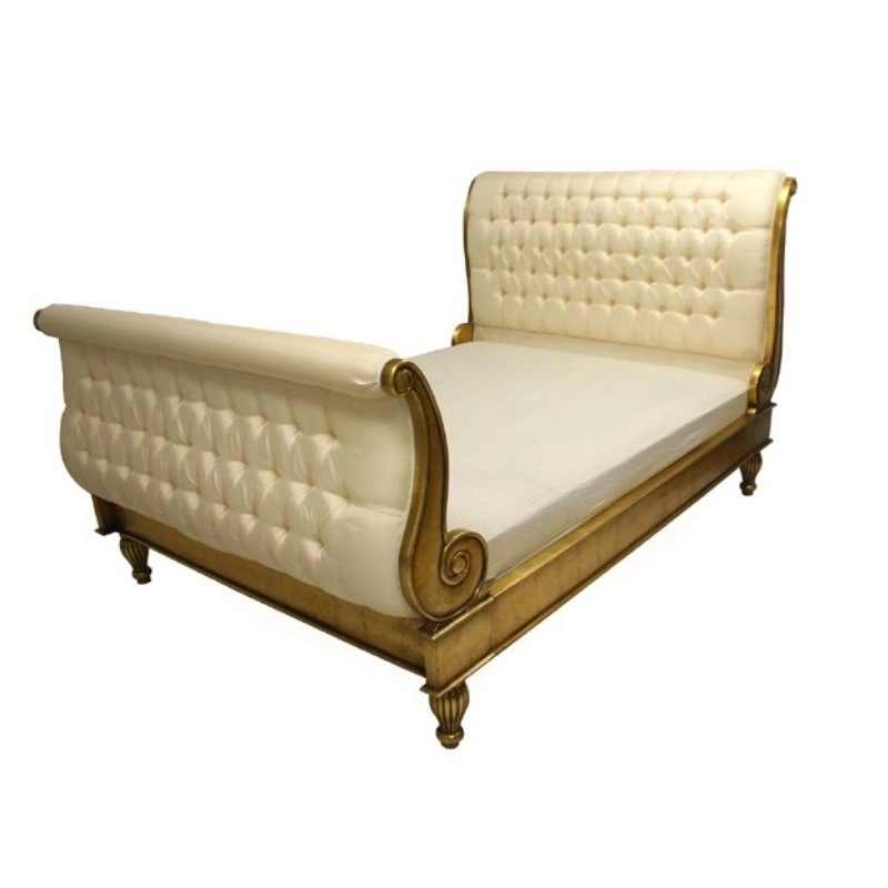 Double - Art Classic Hand Carved Painted Bed Furniture Indonesia Double - Art Classic Hand Carved Painted Bed Furniture Indonesia