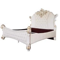 Double XL - Art Classic Hand Carved Painted Bed Furniture Jepara