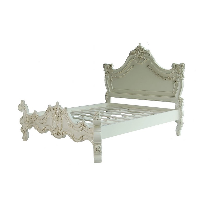 King - Art Classic Hand Carved Painted Bed Furniture Wholesale King - Art Classic Hand Carved Painted Bed Furniture Wholesale