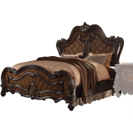 Double XL - Art Classic Hand Carved Painted Bed Furniture Mulyoharjo