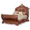 Super King - Art Classic Hand Carved Painted Bed Furniture Indonesia