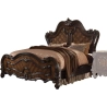 Queen - Art Classic Hand Carved Painted Bed Furniture Export
