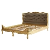 Queen - Art Classic Hand Carved Painted Bed Furniture Wholesale