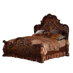 King - Art Classic Hand Carved Painted Bed Furniture Mulyoharjo