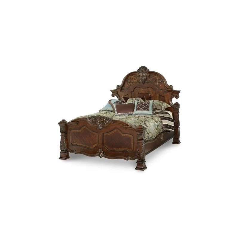 Super King - Art Classic Hand Carved Painted Bed Furniture Manufacturer