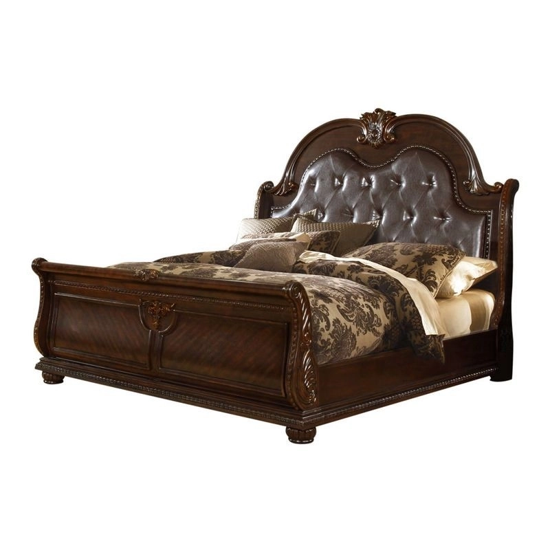 Double - French classic bed Furniture Wholesale