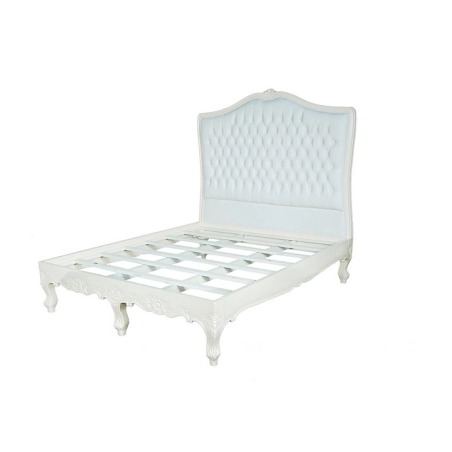 Double - Mahogany wood classic bed Furniture Wholesaler