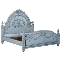 Double - French-style classic bed for luxurious interiors Furniture Export