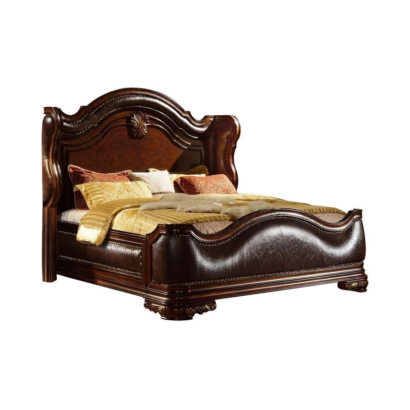 Super King - French-style painted classic bed Furniture Wholesale