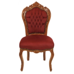 French Dining Chair Wooden Carved 399 for Kitchen and Dining Room - Mulyoharjo Furniture Supplier