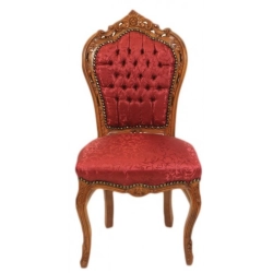 French Dining Chair Wooden Carved 400 for Kitchen and Dining Room - Mulyoharjo Furniture Supplier