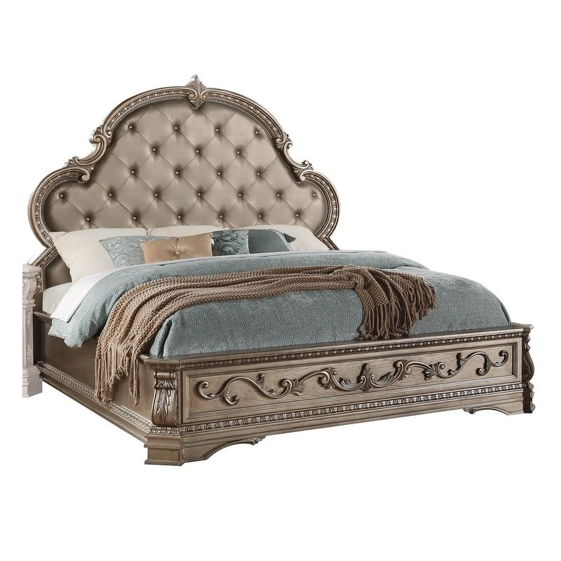 Double XL - Rococo classic bed Furniture Wholesaler Double XL - Rococo classic bed Furniture Wholesaler