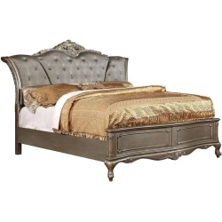 Queen - Small classic bed Furniture Produce