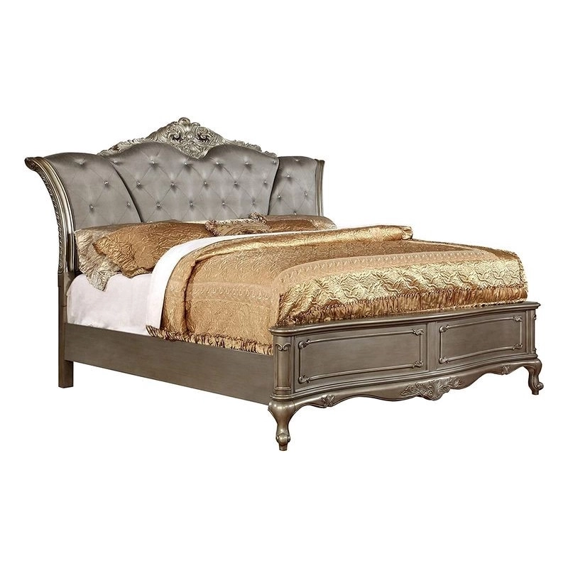 Queen - Small classic bed Furniture Produce