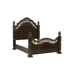 Super King - Mahogany wood classic bed Furniture Manufacturer