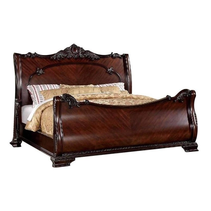 King - Painted classic bed Furniture Jepara King - Painted classic bed Furniture Jepara