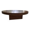 Mulyoharjo Round Light Wood Coffee Table Furniture Supplier Indonesia