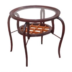 Mulyoharjo Italian Coffee Table in Shaped Wood, 1950s Furniture Supplier Indonesia