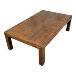 Mulyoharjo Vintage Boho Wood Square Coffee Table Furniture Supplier Indonesia