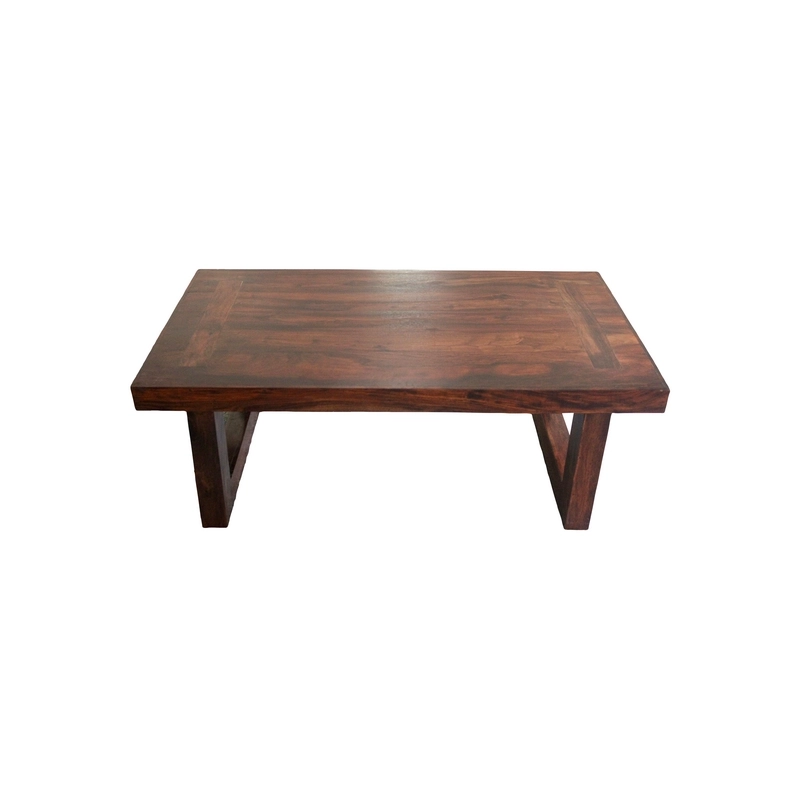 Mulyoharjo Mid Century Modern Oak Wood Coffee Table Furniture Supplier Indonesia