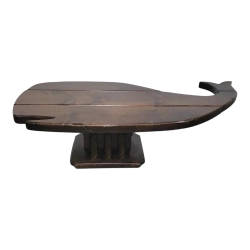 Mulyoharjo Whale-Form Wood Coffee Table Furniture Supplier Indonesia