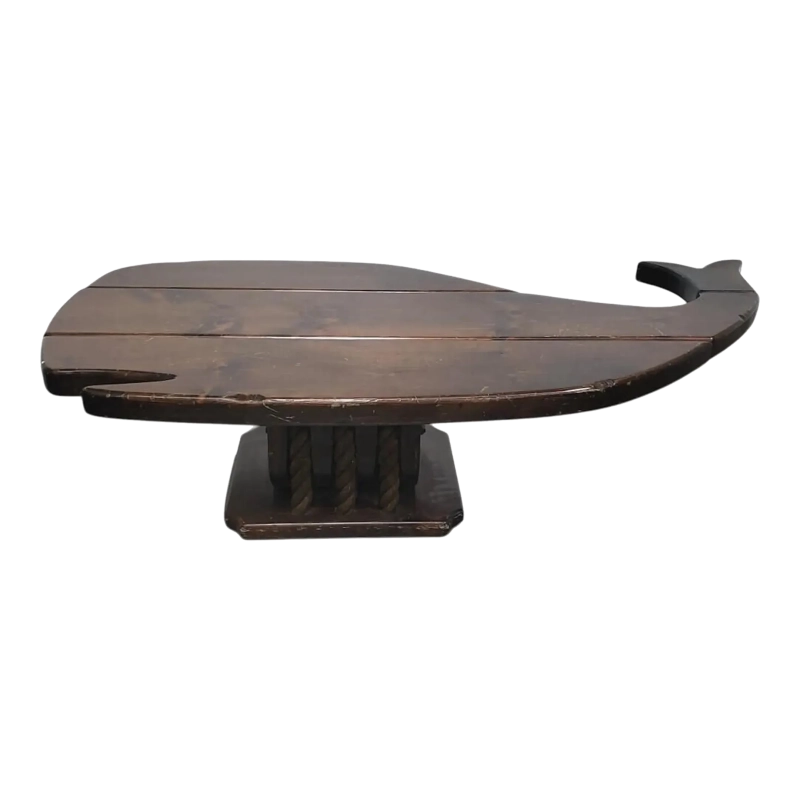 Mulyoharjo Whale-Form Wood Coffee Table Furniture Supplier Indonesia