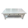 Mulyoharjo Nadeau White Wood Coffee Table Furniture Supplier Indonesia