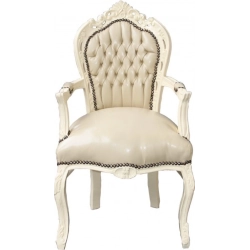 French Carved Dining Chairs 410 for Kitchen and Dining Room - Mulyoharjo Furniture Supplier