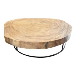 Mulyoharjo Organic Pod Wood Coffee Table Furniture Supplier Indonesia