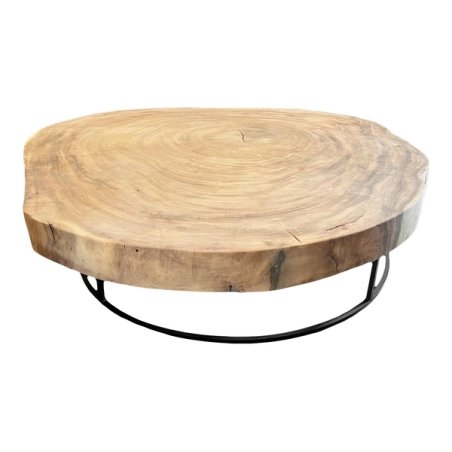 Mulyoharjo Organic Pod Wood Coffee Table Furniture Supplier Indonesia