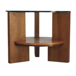 Mulyoharjo Modernist Maple and Cherry Wood Coffee Table, 1930s. Furniture Supplier Indonesia