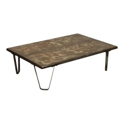 Mulyoharjo Industrial Style Reclaimed Wood Coffee Table Furniture Supplier Indonesia