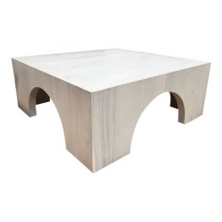 Mulyoharjo Guanacaste Wood Coffee Table With Arched Openings Furniture Supplier Indonesia