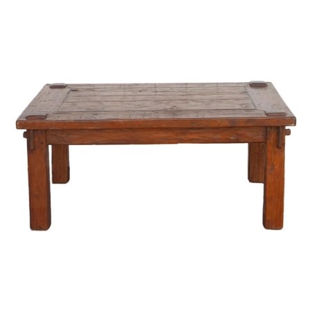 Mulyoharjo Rustic Teak Wood Bali Coffee Table Furniture Supplier Indonesia
