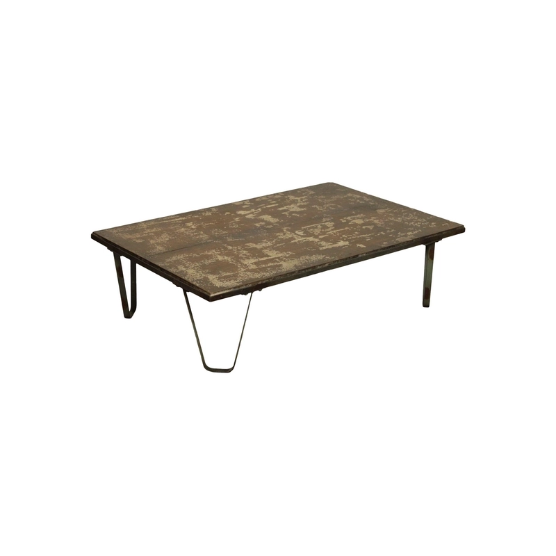 Mulyoharjo Industrial Style Reclaimed Wood Coffee Table Furniture Supplier Indonesia