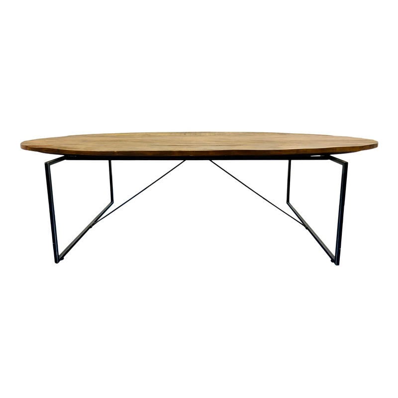 Mulyoharjo Organic Modern Rustic Oval Wood Cocktail Table Furniture Supplier Indonesia Mulyoharjo Organic Modern Rustic Oval Wood Cocktail Table Furniture Supplier Indonesia