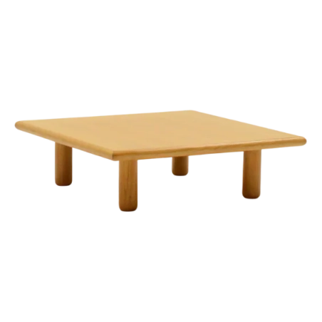 Mulyoharjo Square Ash Wood Coffee Table, Europe, 1980s Furniture Supplier Indonesia