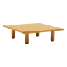 Mulyoharjo Square Ash Wood Coffee Table, Europe, 1980s Furniture Supplier Indonesia