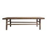 Mulyoharjo 1940s Vintage Elm Wood Coffee Table Furniture Supplier Indonesia