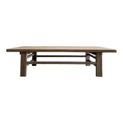 Mulyoharjo Custom Reclaimed Elm Wood Coffee Table Furniture Supplier Indonesia