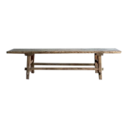 Mulyoharjo Vintage Elm Wood Coffee Table or Bench Furniture Supplier Indonesia