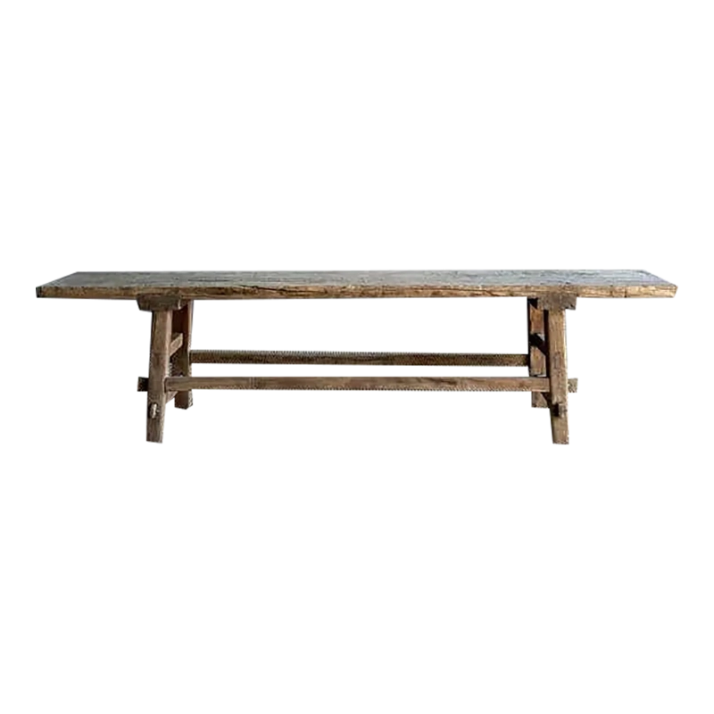 Mulyoharjo Vintage Elm Wood Coffee Table or Bench Furniture Supplier Indonesia
