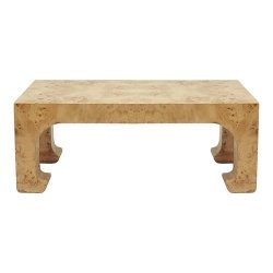 Mulyoharjo Burl Wood Coffee Table, Natural Finish. Furniture Supplier Indonesia