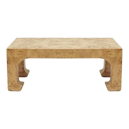 Mulyoharjo Burl Wood Coffee Table, Natural Finish. Furniture Supplier Indonesia