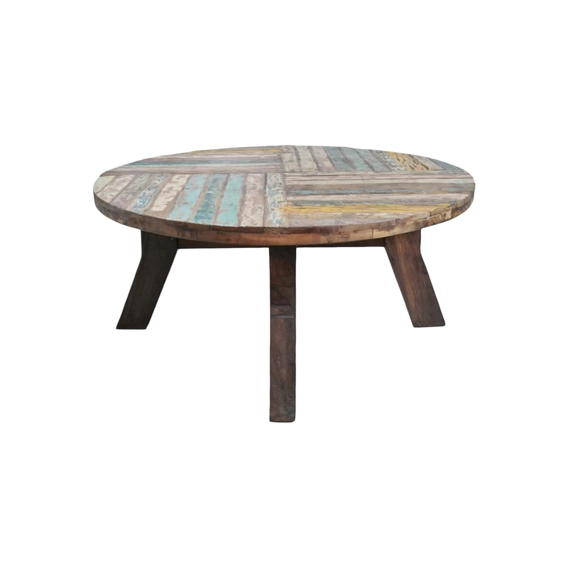 Mulyoharjo Reclaimed Round Boat Wood Coffee Table Furniture Supplier Indonesia Mulyoharjo Reclaimed Round Boat Wood Coffee Table Furniture Supplier Indonesia