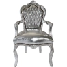 French Carved Dining Chairs 425 for Kitchen and Dining Room - Mulyoharjo Furniture Supplier